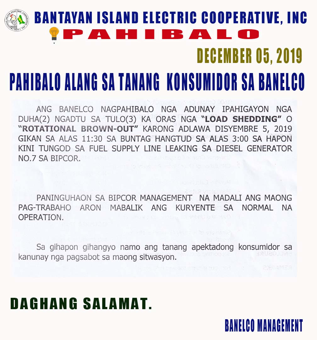 BANELCO-PAHIBALO-BISAYA-12-5-2019