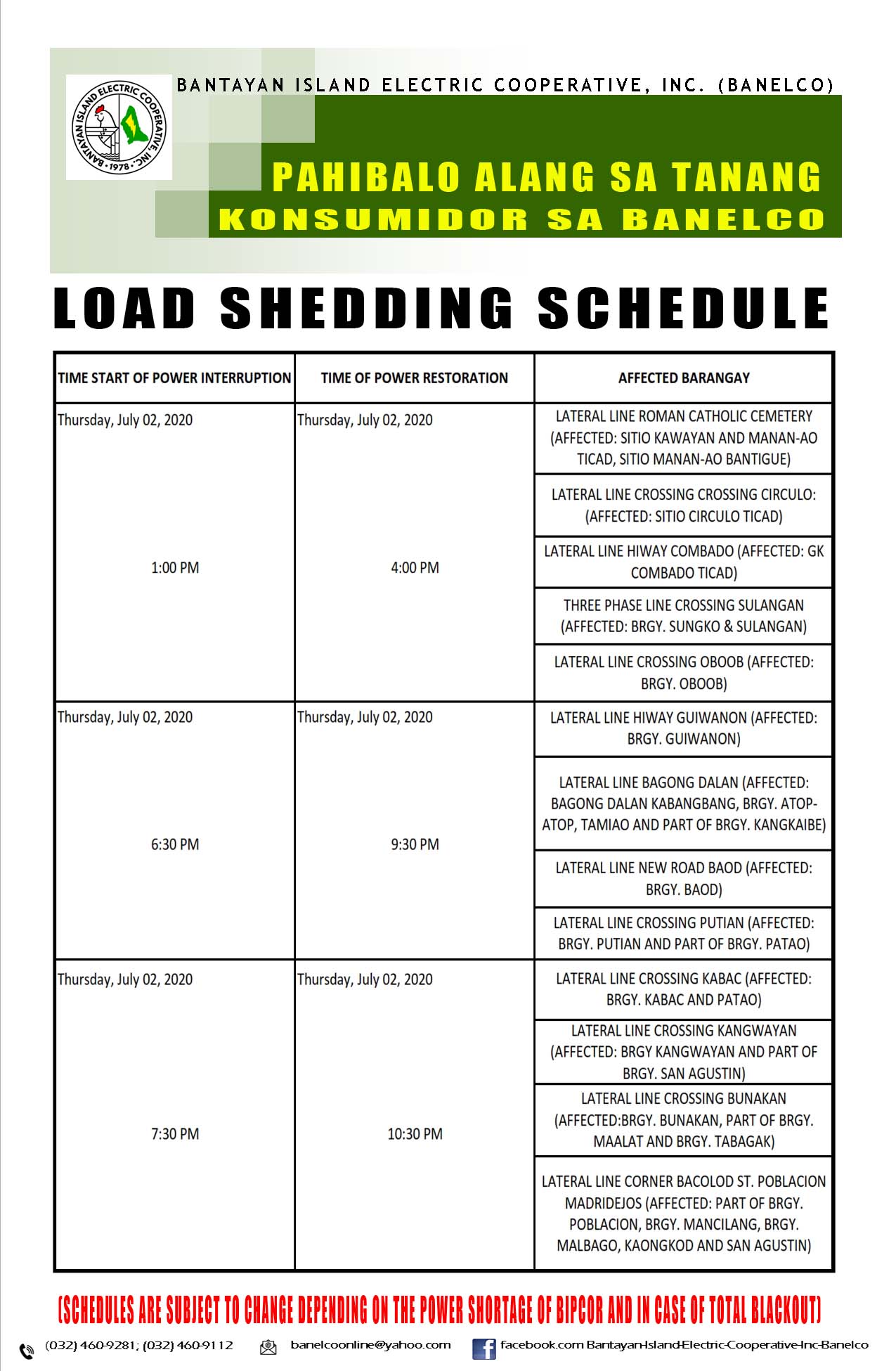 load-shedding-schedules-bantayan-electric-cooperative-inc